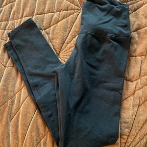 Alo yoga winter warmth black leggings small
